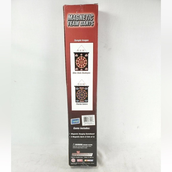 Vtg Roush Racing Magnetic Darts Game Wall Mount Nascar Rico Ind. Tag Express NIB - Picture 3 of 8